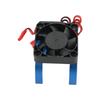 RC Brushless Motor Heatsink Professional Double RC Car Motor Cooling Fan for 1.65in Diameter Brushless Motor Blue