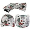 Magnetic Closure Golf Putter Cover Putter Headcover Golf Mallet Putter Cover Golf Head Cover