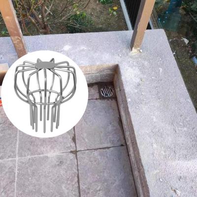 Gutter Leaf Guard Outdoor Filter Strainer Wire Cap Anti Clogging Balcony Rustproof Drainage