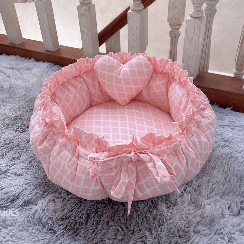 Dog & Cat Bed - Cute Princess Teddy House, Four Seasons Comfort, Free Shipping