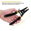 Pressing Cable Wire Stripping Pliers Wire Cutting Crimping Pliers  Winding Screwing