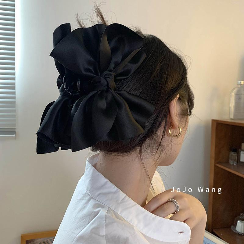 Large Bow, Exquisite Hair Clipper, Short Hair Clip, Back of The Head, Updo, Korean Hair Clipper