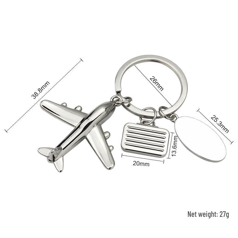 Брелок-подвеска в виде авиационного двигателя - Сувенирный подарок авиакомпании