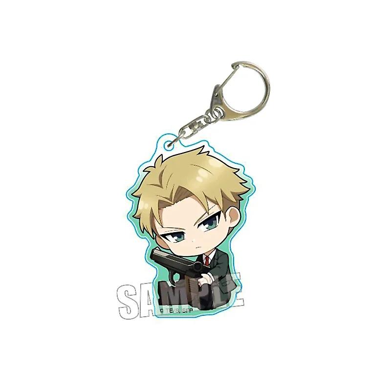 Anime SpyxFamily Anya Loid Yor Forger Cartoon Acrylic Keychain Pendant Keyring Bag Tag Anime Collections for Costumes