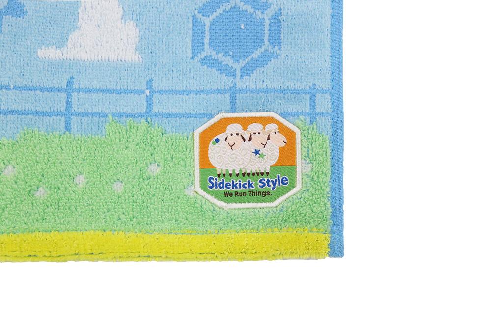 Marushin Mini Disney Toy Story Bo Peep Sheep Flower 2006003400 Towel, Patch, 100% Cotton, 25x25cm,