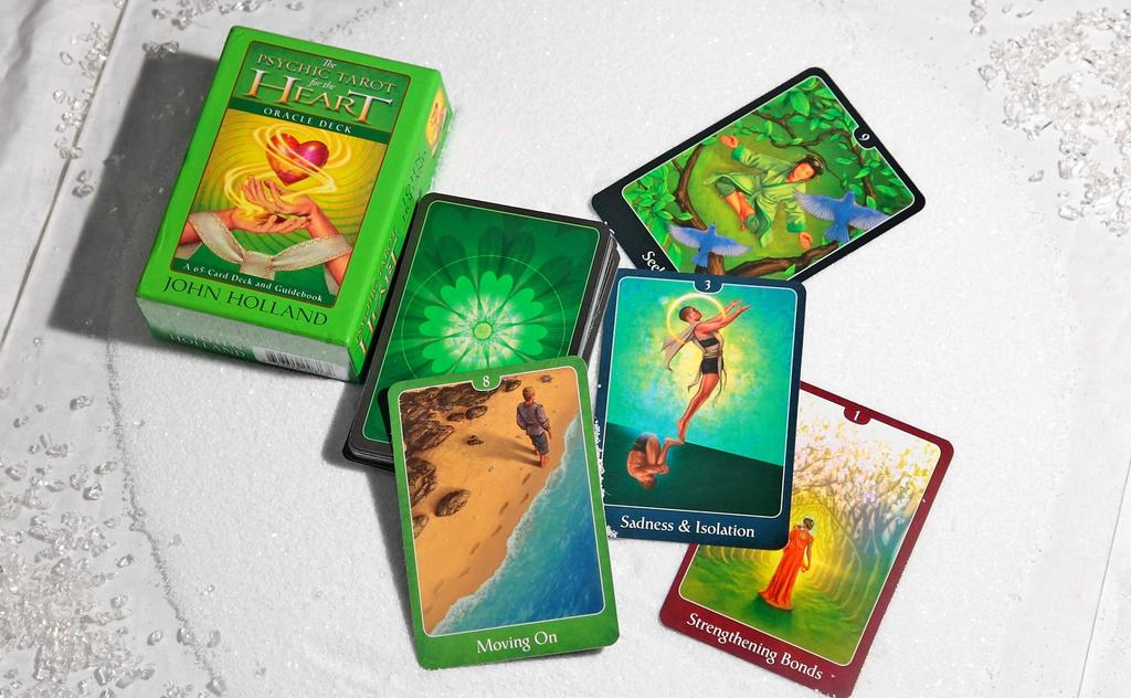 Oracle Cards Psychic Tarot Heart Oracle Cards Japanese Edition Tarot Cards Affirmation Fortune Telling with Japanese Instruction Manual I.I.J