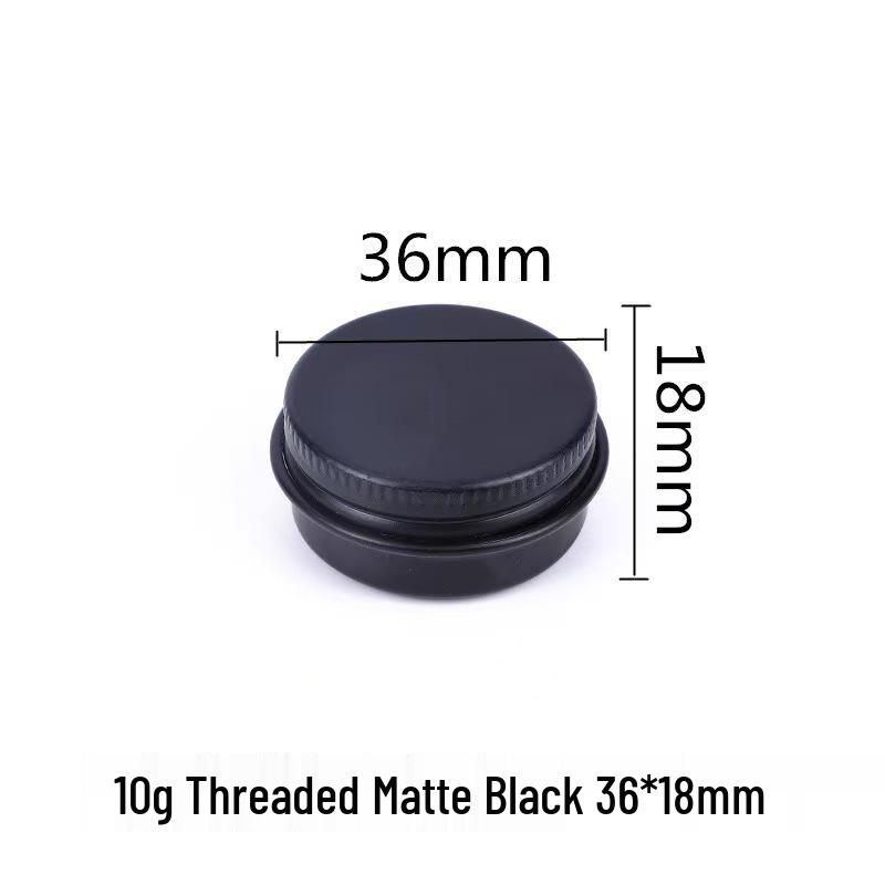5g-250g Multi-Size Multi-Color Threaded Aluminum Tea Box Metal Can