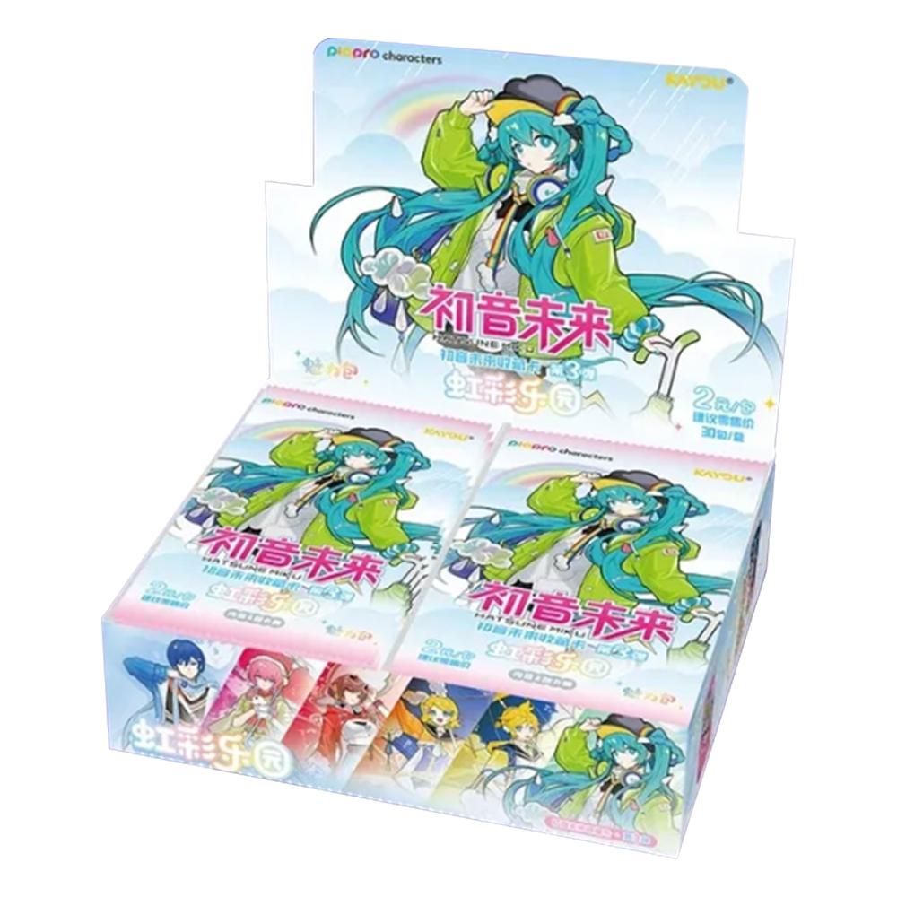 KAYOU Genuine Hatsune Miku Card Charm First Sight Bag Dreamy Sweetheart Princess Collection Card Toys Gifts