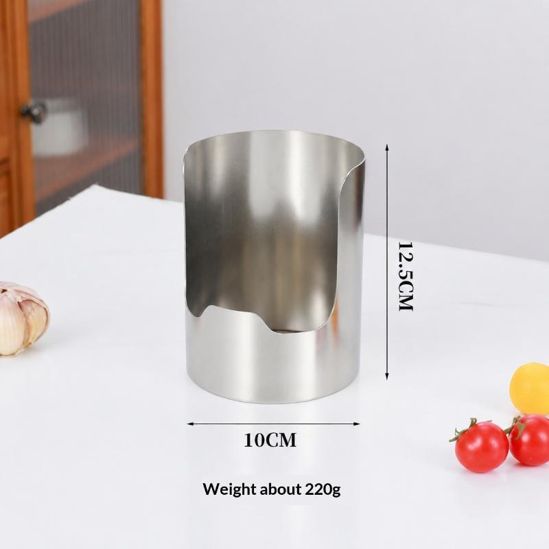 Non-Slip Stainless Steel Spoon Holder Heat-Resistant Stable Spatula Holder Easy To Clean Stainless Steel Pot Lid Storage Rack