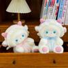 Soft Plush Fabric Sheep Plush Doll Angel Sheep Plush  Bedtime Hugging Room Decoration