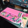 Saiki Color Mouse Pad Large Gaming Table Cushion Non-slip Laptop Tablet Big Mousepad XXL Mat Mini PC Playmat With Lock edge