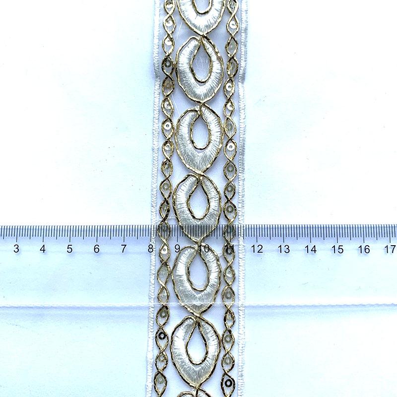 

4m/13.12ft each pack lace sewing embroidery trims white big wide ribbons curtain curve accessory handmade DIY craft flower bra dress gowns decoration