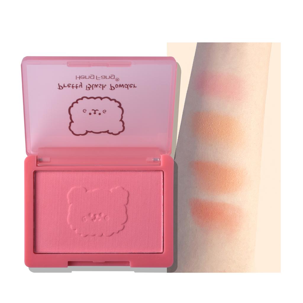 HengFang Soft Sweet Fog Color Blush Fine Powder Blusher Multi-Purpose Face makeup