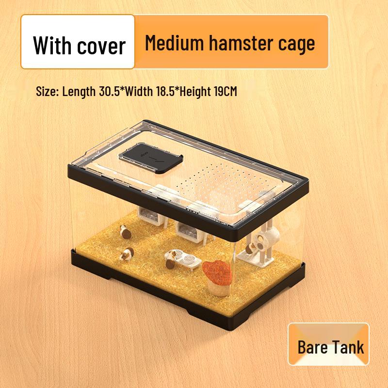 Large Acrylic Hamster & Chinchilla Cage Villa Breeding Box