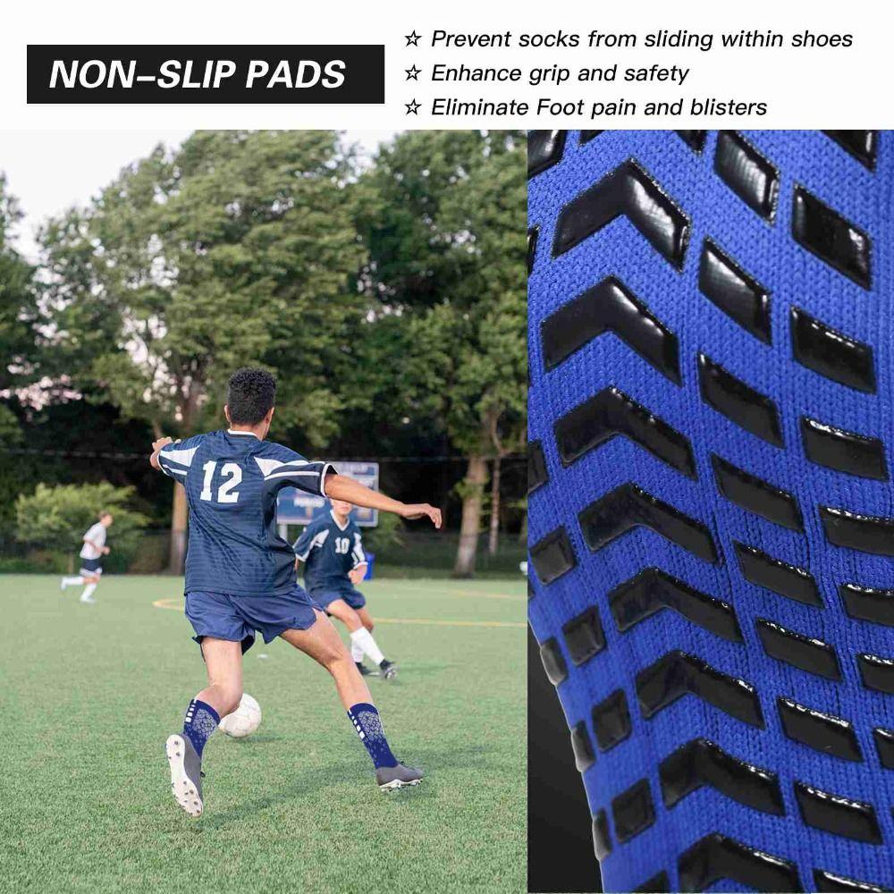 Thickened Soccer Grip Socks Anti Slip Sports Training Socks Football Grip Socks Football Training