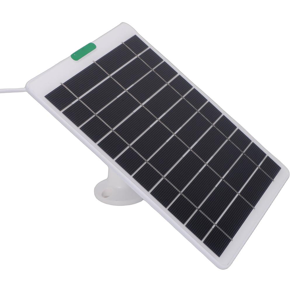 5W Solar Panel Fit for   Pro 5S Surveillance Camera Monocrystalline Silicon Solar  r with 3 Pin Interface for Security Camera Doorbell