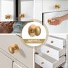 15 PCS Self-Adhesive Handles Kitchen 37MM Stainless Steel Drawer Knobs Cabinet Handles No Drilling Required Cupboard Drawers New