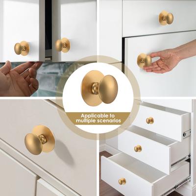15 PCS Self-Adhesive Handles Kitchen 37MM Stainless Steel Drawer Knobs Cabinet Handles No Drilling Required Cupboard Drawers New