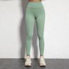 European & American Soft Elastic Yoga Leggings - Solid Color Nude Feel, Plus Size, Peach Butt Line