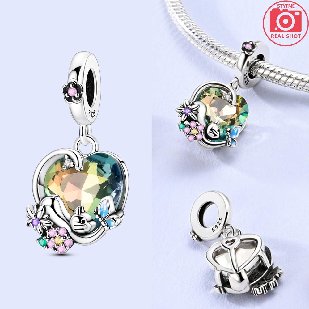 Original Animal Cats Owls Heart Leopards Beads Charms Copper Fit Bracelet Jewelry Diy Accessories Party Gift