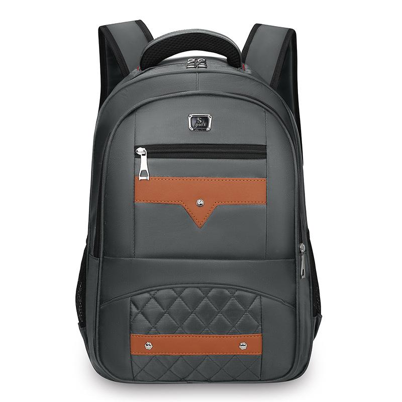 Large Capacity Leisure Travel Backpack Men's College Student Schoolbag Simple Computer Business Fashion Bag