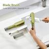1PC 4 In 1 Knife Washing Brush 2 Colors Double-Sided Brush Kitchen Utensils Chopsticks Forks Cleaning Brush Knife Grinding Tools