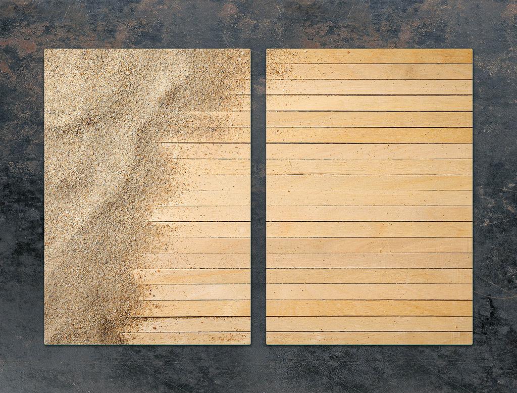 SZKLANA PŁYTA OCHRONNA DO KUCHNI 2x35x52 PIASEK