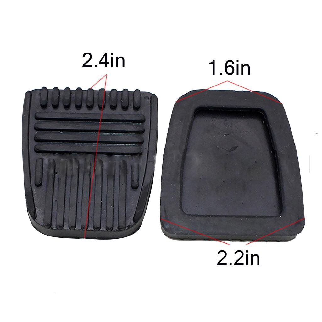 1 Pc Car Brake Clutch Pedal Pad Rubber Cover Trans Vehicles For Toyota/Camry/Celica/Paseo/RAV4/Tacoma #31321-14020