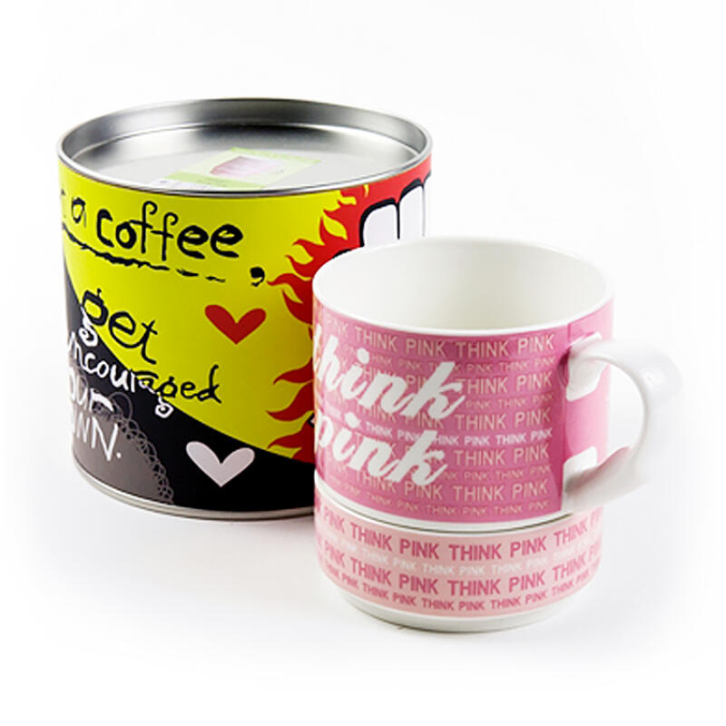 Smart Mug Bowl Dessert Plate Cereal Bowl Tin Case Set