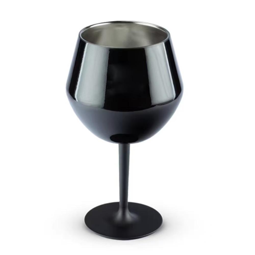 Detachable Wine Goblet Gradient Color Champagne Cup Bar Accessory Stainless Steel Red Wine Cup  Pub