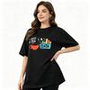 Tea Data Funny Office Graphic Unisexs Tshirt Skate Camping Sup Tarot Rock Loose Short Sleeve Summer White Black Tees