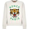 Lucky Tiger Embroidered Crewneck Sweatshirt FE68SW1064MF-93A