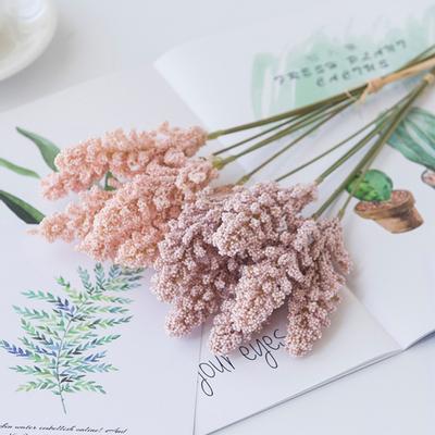 1 Strauß künstlicher Lavendel, lichtecht, frisch haltende Kunstseidenblume, künstliche Haushaltsblumen für Zuhause