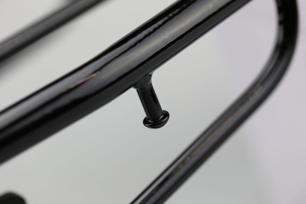 Kijima Bike Parts Rear Carrier Rack Steel Rebel 500 Black 250/Rebel ('17-) 210-249