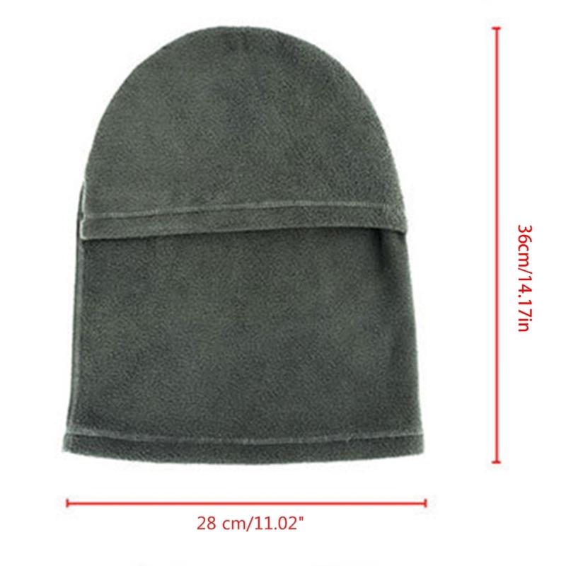 Elastic Windproof Beanies Hat Balaclava Neck Protect Hat for Adult Teens Cycling