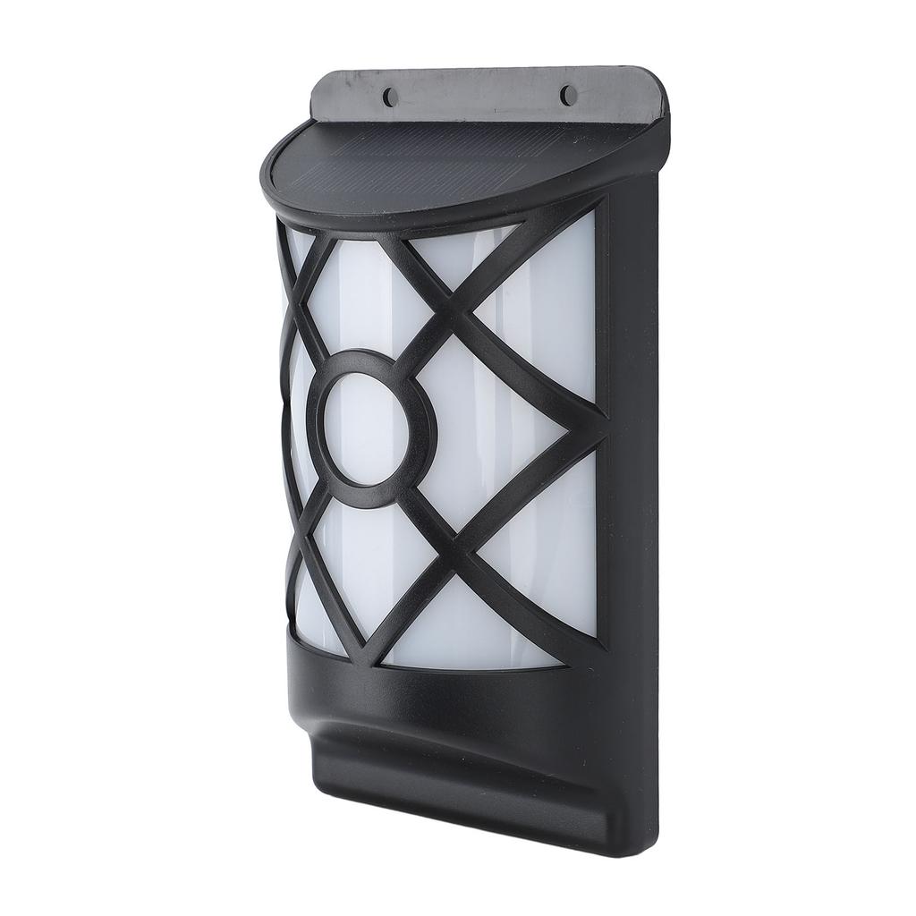 Flames Solar Outdoor Light Outdoor Motion Sensing LED Solar Powered Wall Mount Night Light