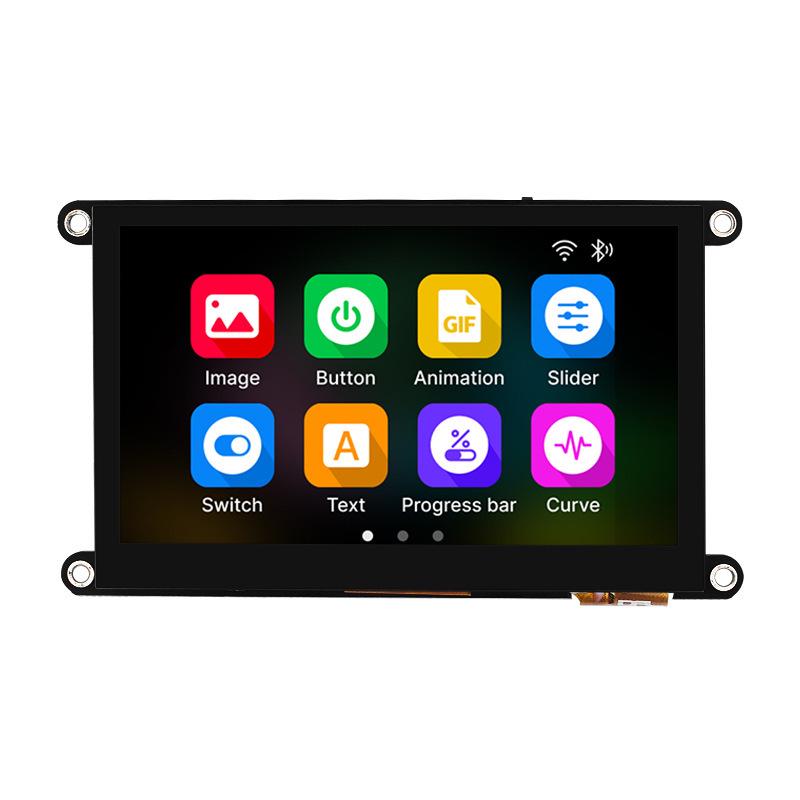 ESP32 S3 Dev Board with 4.3-5 Inch HD IPS Touch Screen for Arduino and LVGL Programming