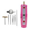 Electric Glue Remover for Phone Repair with Motor Drive Stable Performance and 7 Piece Accessory Kit for Various Tasks