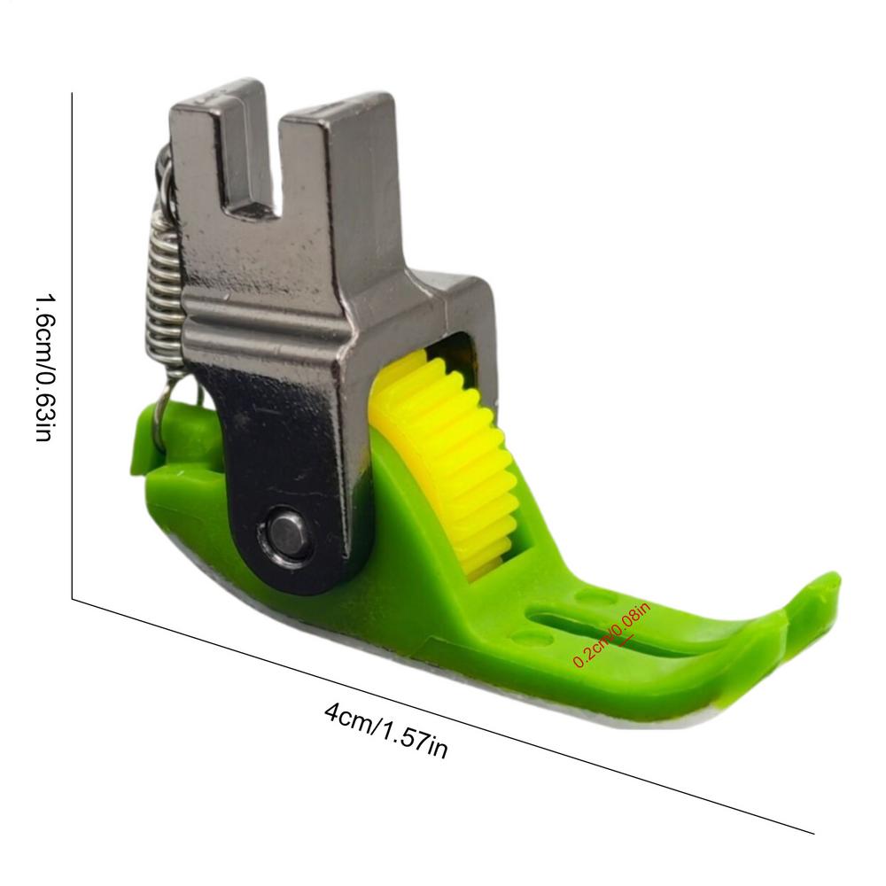 Straight Stitching Presser Foot Single Needle Walking Foot Wheel Presser Feet Multifunctional Sewing Machine Accessories For