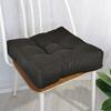 Pernă de scaun pătrată de culoare solidă Bumbac respirabil Lenjerie îngroșată Elastic ridicat căptușit Super moale Scaun de birou pentru acasă Tatami Canapea Covoraș de podea