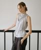 OURO Layered Drape Halter Blouse Set Up [ Pale Blue ]