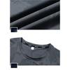 Summer Men Breathable Ice Silk Short Sleeve Tee Elastic Crew Neck Casual Fashion High Quality Sports Running Plain Top