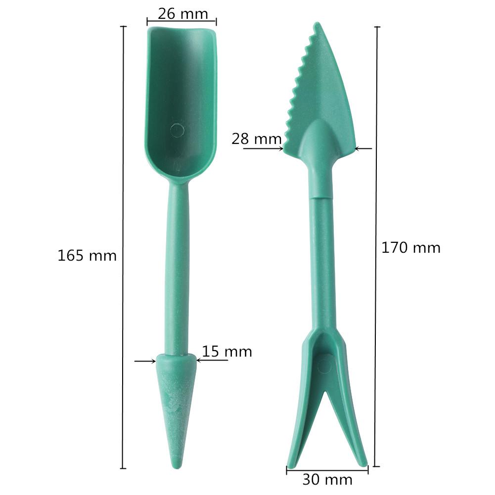 Garden Flowerpot 10 Cell Seedling Germination Cup  Biodegradable Paper Pulp Cup With Garden Shovel Fork Spray Bottle And Label