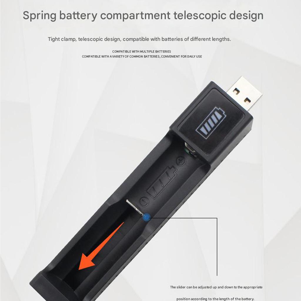 Advanced USB Chargers for 18650 Batteries Incorporating Over Current Protections To Prevent Overcharging and Enhances Battery Longevity