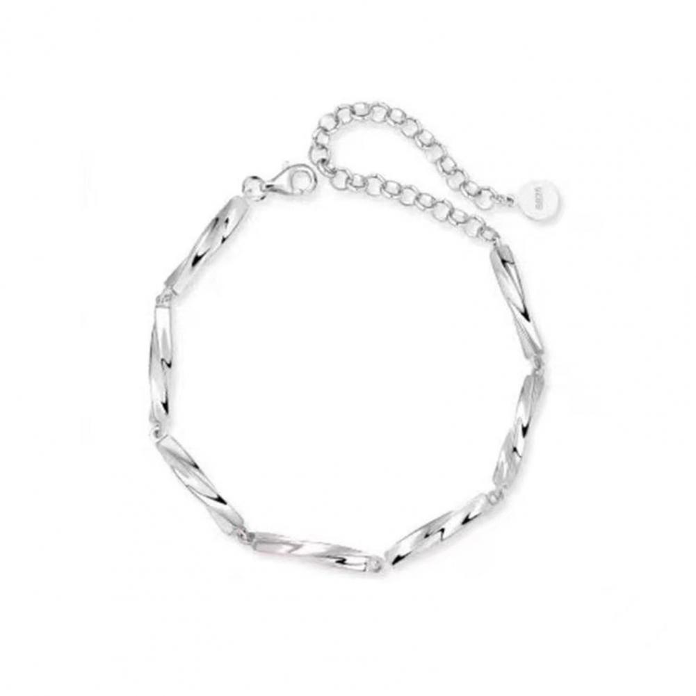 Adjustable Size Bracelet Adjustable Size Couple Bracelets Simple Style Lightweight Wrist Jewelry for Unisex Love Gift with Extended Chain