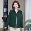 2026 Stylish Women's Lapel Jacket - Fashionable Slimming Shirt for Middle-Aged Moms