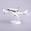 Diecast 1/400 Scale Plane Buran Space Shuttle Large Transport Aircraft Display Aviation Commemorative Collection Gift