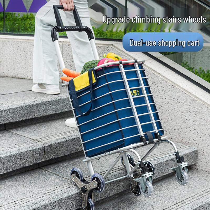 Portable Folding Shopping Trolley