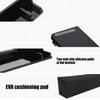 Entertainment Furniture Stand for Horizontal Game Console Positioning, Black Acrylic Desktop Support Pair for Home Gaming and Media Shelf Use