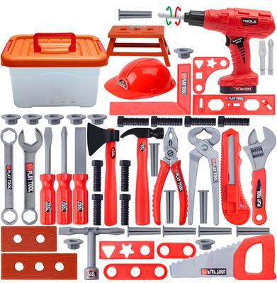 Zestaw narzędzi dla dzieci Zabawki edukacyjne Symulacja Narzędzia naprawcze Zabawki Wiertarka Plastikowa gra Nauka Inżynieria Puzzle Zabawki Prezenty dla chłopca